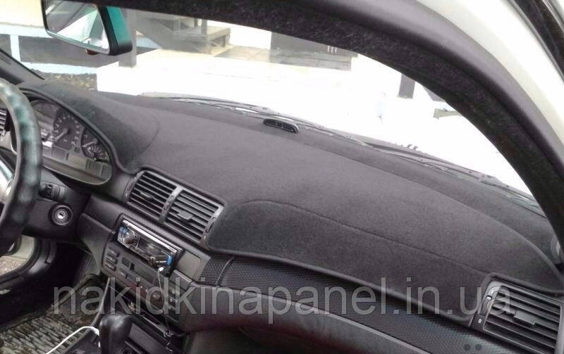 Накидка на панель приладів BMW E46 / M3 (4 пок., 3 Series, )  1998-2006, накидка на торпеду авто БМВ