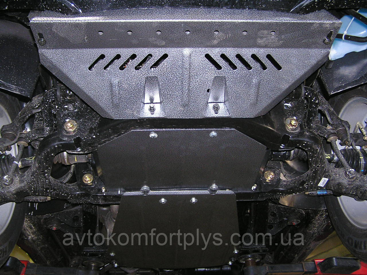 Металева (сталева) захист двигуна (картера) Ѕѕапд Yong Kyron (2005-) (всі об'єми), фото 1