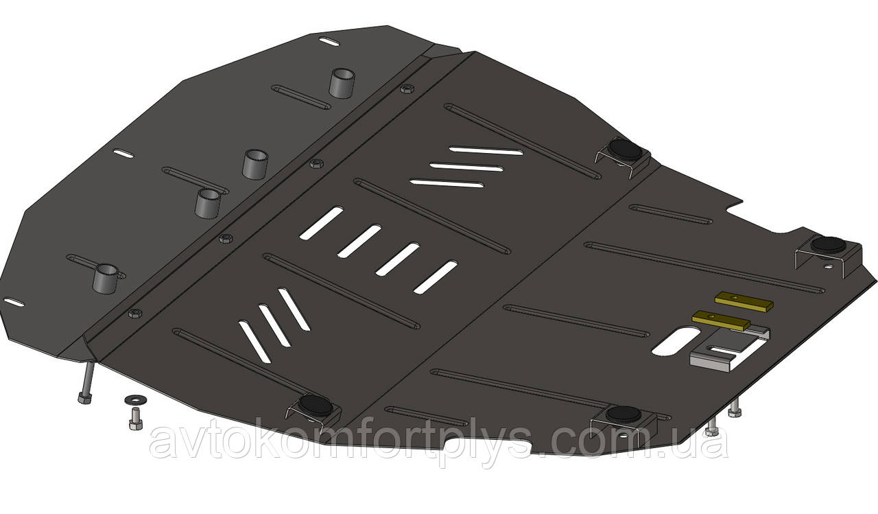 Металева (сталева) захист двигуна (картера) Citroen Evasion (1994-2002) (V-1,8; 2,0; 1,9 D;), фото 1