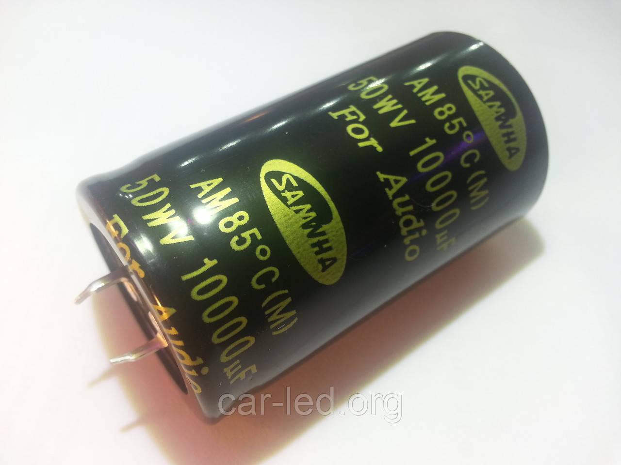 10000mkf - 50v <Audio Hi-Fi> Электролит <AM> 35*60 SAMWHA, 85°C Audio Hi-Fi