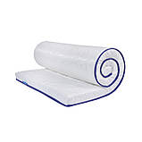Тонкий матрац-топпер Super Strong 180x200  жакардовий чохол EuroSleep, фото 5