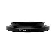 Адаптер C-mount CCTV - Sony E-Mount перехідник для об'єктива NEX 3, 5, 6, 7, A5000, A5100, A6000, A7, A7 II, фото 4