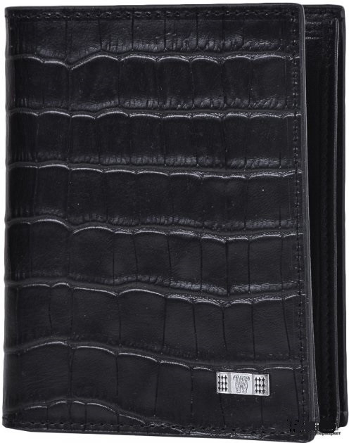 Чоловічий шкіряний гаманець Wanlima 22522870905 Black