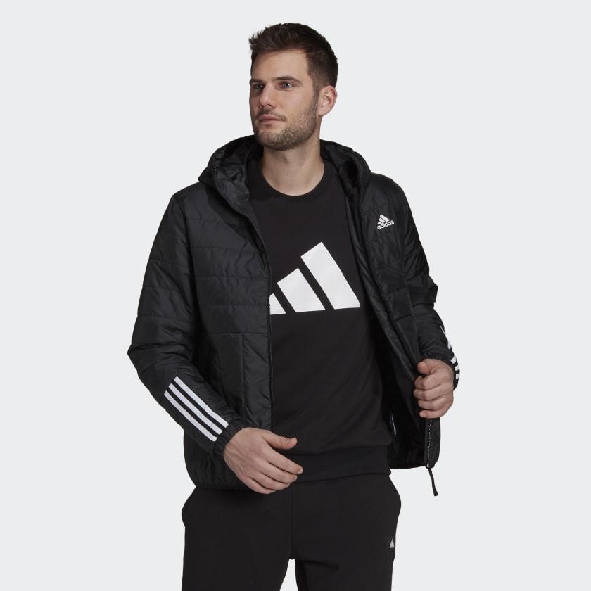 Оригінальна чоловіча куртка Adidas ITAVIC 3-STRIPES LIGHT HOODED JACKET (GT1681)