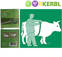 ЗооМетрична вимірювальна стрічка для визначення маси тіла корів та биків KERBL