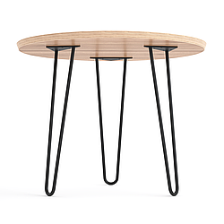 Ніжка для журнального столу з металу H=450 mm (пруток: 10mm)