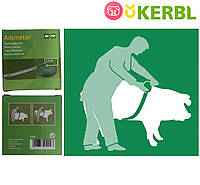 ЗООметрическая лента для измерения массы тела свиней KERBL