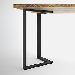 Опора для столу з металу, H = 730 mm, 566×325 mm (труба: 60x20x1,2mm)