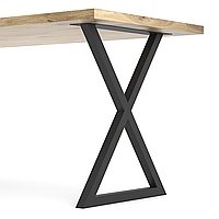 Опора для стола из металла, H=730mm, 600×100mm (труба: 40x40x1,2mm)