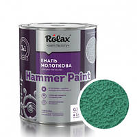 Эмаль молотковая Rolax Hammer paint Зеленая