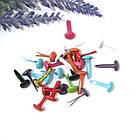 Брадси для рукоділля 8*13мм Мікс 25шт BRM046, фото 2