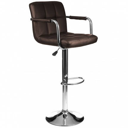 Барний стілець Just Sit Astana до100 кг. коричневий стілець візажиста, барне крісло, фото 2