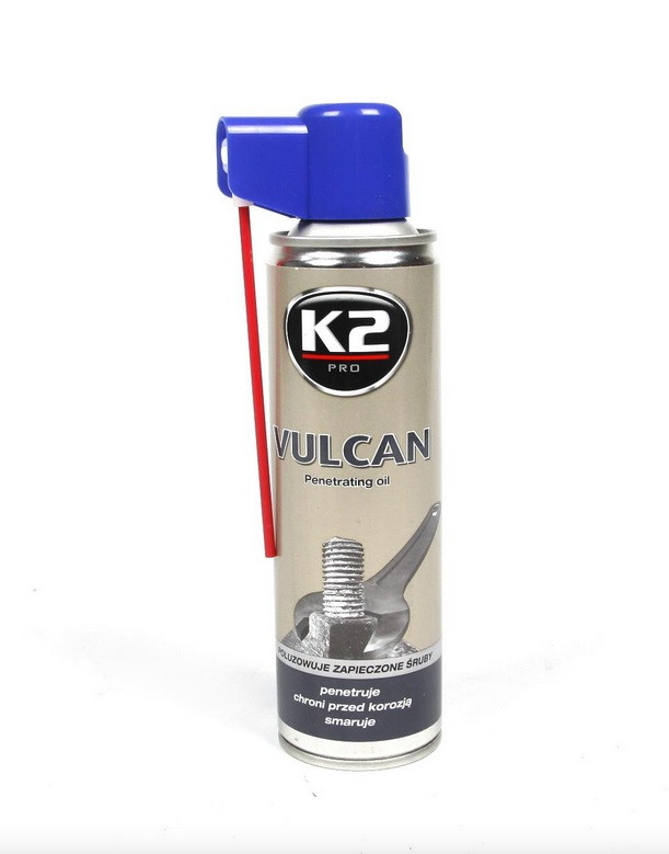 Змазка рідкий ключ K2 Vulcan W117  250мл