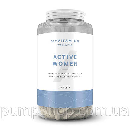 Вітаміни для жінок Myprotein Active Women 120 капс.(60 днів), фото 2
