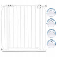 Захисний бортик Lionelo Truus SLIM WHITE, кріплення сходів, низький поріг 1.5 см