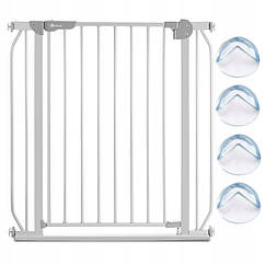 Захисний бортик Lionelo Truus SLIM GREY, кріплення сходів, низький поріг 1.5 см