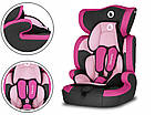 Автокрісло Lionelo Levi One 9-36 кг CANDY PINK, фото 4