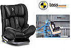 Автокрісло Lionelo OLIVER 9-36 кг Isofix Black з 6-рівневою регулюванням підголівника та знімною оббивкою, фото 7