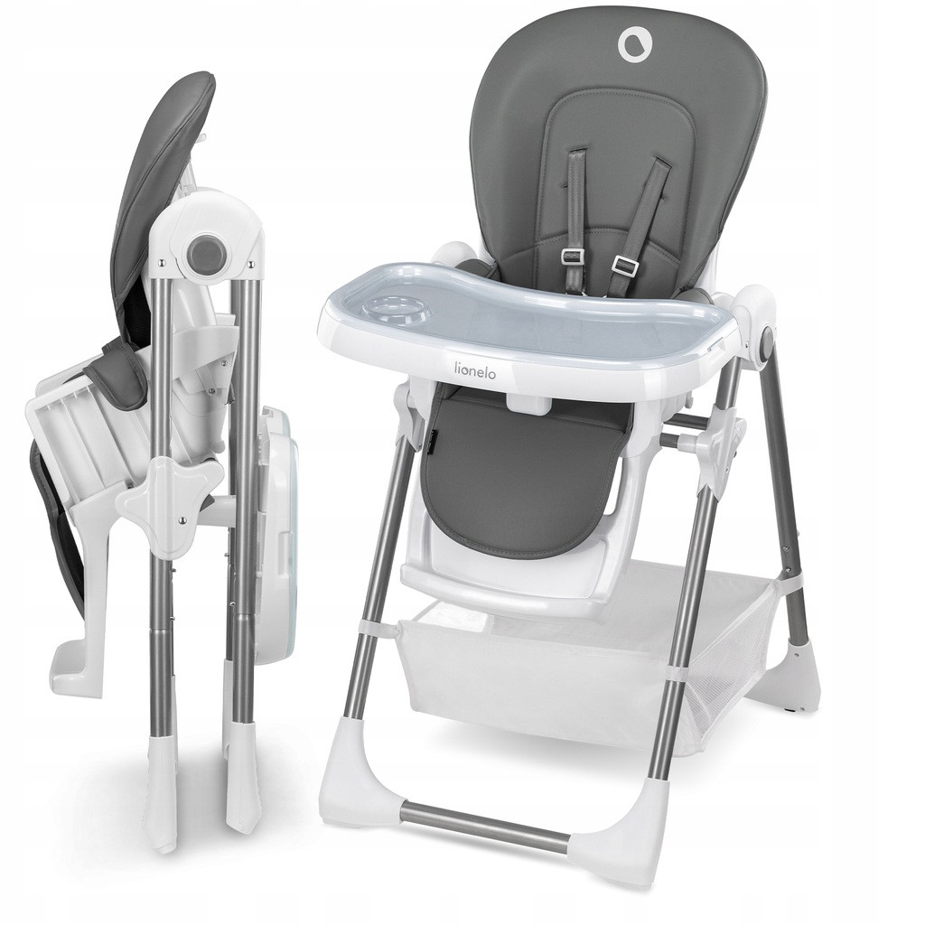 Стільчик для годування Lionelo Linn Plus Grey