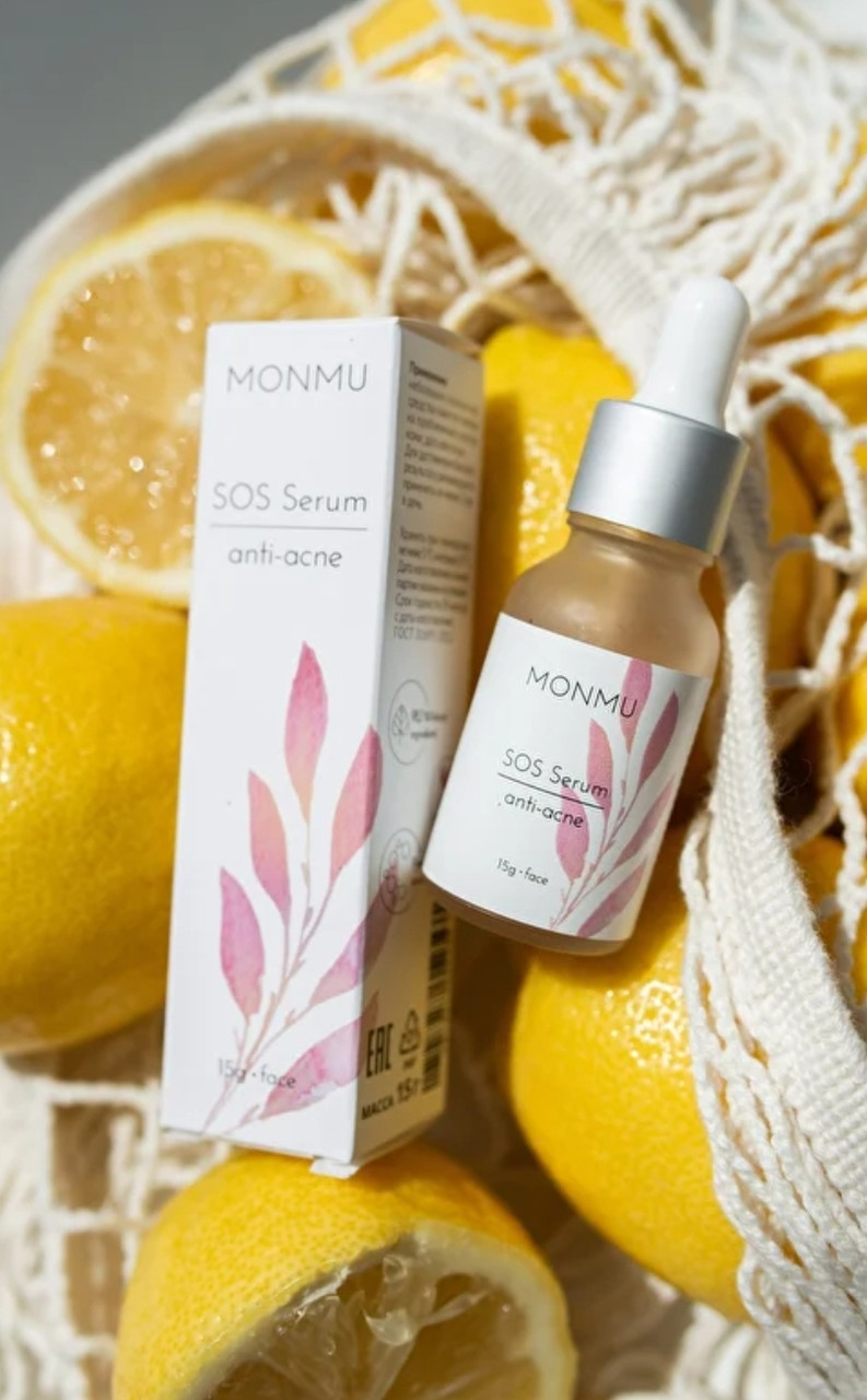 MONMU_Интенсивная SOS-сироватка anti-acne, з ефектом сияния_15 мл