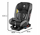 Автокрісло Lionelo SANDER ISOFIX 0-36 kg Gray, фото 4