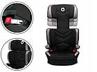 Автокрісло Lionelo HUGO ISOFIX 15-36 kg LEATHER GREY, фото 4