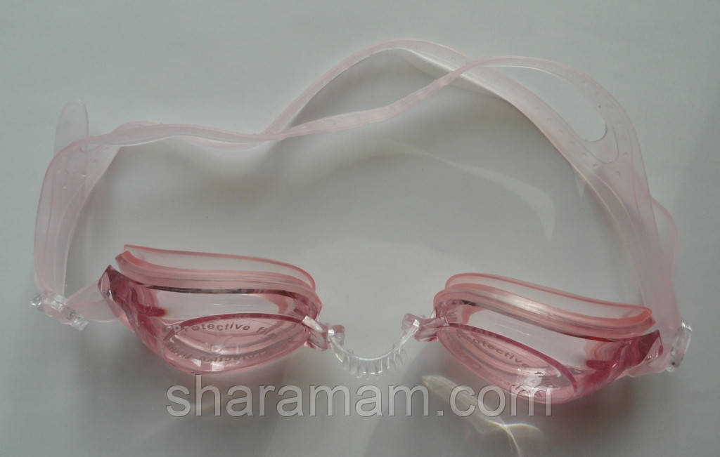 Детские очки для плавания розового цвета - фото 3 - id-p223003186