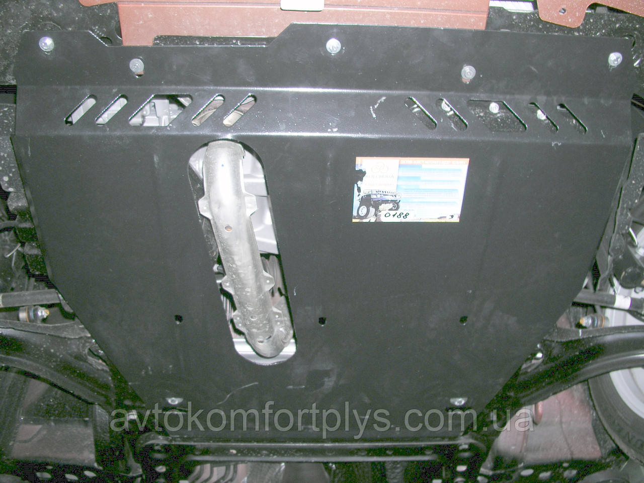 Металева (сталева) захист двигуна (картера) Nissan Micra (2002-2013) (V-1.2; 1,4), фото 1