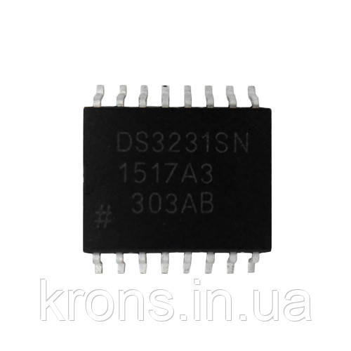 Чіп DS3231SN DS3231 SOP16, Годинник реального часу RTC I2C