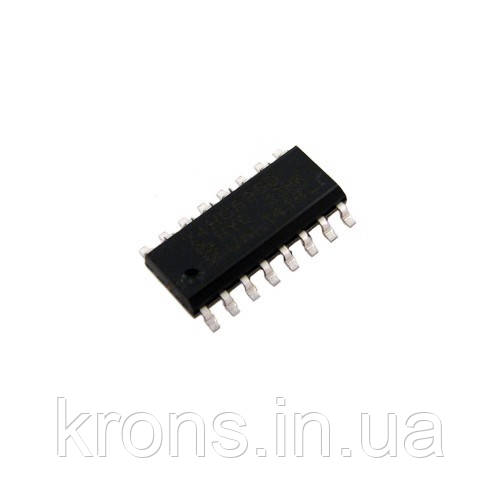 Чіп SN74HC595D 10ШТ 74HC595D SOP-16, Регістр зсуву 8-бітний, фото 1
