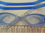 Дитячі окуляри для плавання синього кольору (антифог, захист від UV-променів), фото 6