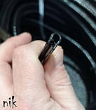 Ущільнювач на двері авто металізир., захист дверей, гумка на двері, фото 4