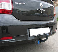 Фаркоп на Renault Logan седан (с 2013--) Без подрезки бампера