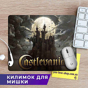 Килимок для мишки Розмір 22х18 см Castlevania "Замок на пагорбі" Кастлвания
