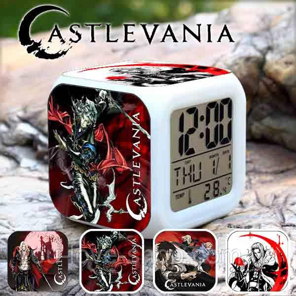 Настільні годинники Castlevania "Алукард і персонажі" Кастлвания