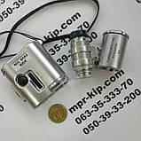 Кишеньковий мікроскоп MG 9882 60X з LED і ультрафіолетової підсвічуванням, фото 3