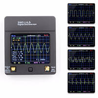 Портативний осцилограф з сенсорним TFT екраном 2.4" (2MHz, 2мВ/Справ, 5Msp, 1 канал.) JYETECH DSO112A