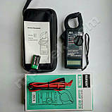 Кліщі струмовимірювальні цифрові SUNWA KSR 3012 (AC600A, 750В, 40МОм, Ø25мм, звукова продзвонювання), фото 2