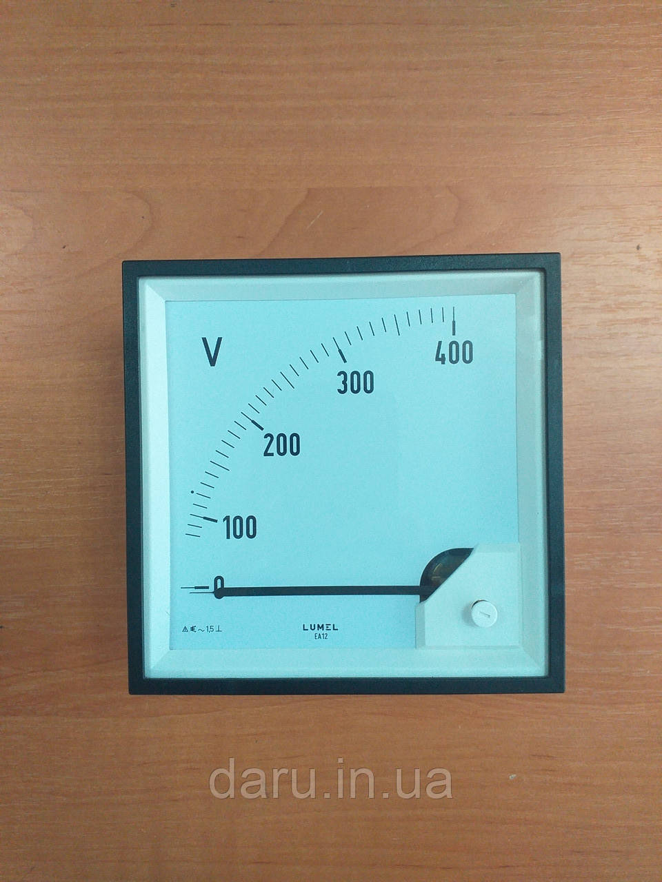 Аналоговий вольтметр LUMEL EA12N E614 400V, Польща, фото 1