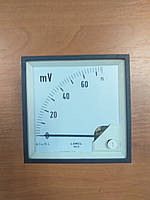 Аналоговий вольтметр МА 19N A511 75mV LUMEL Польща з ПДВ