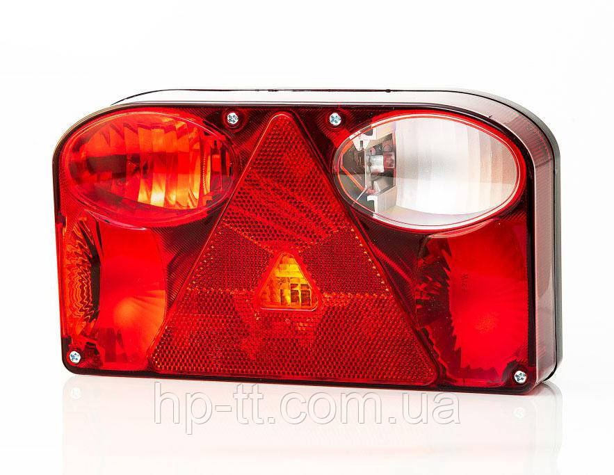 Ліхтар задній правий Fristom FT-089 P з підсвічуванням номери і протитуманним світлом