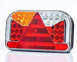 Ліхтар задній Fristom FT-170 L TD LED AMP 7PIN лівий 7 функцій, фото 4
