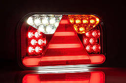 Ліхтар задній Fristom FT-170 P TD LED BAJONET 6 PIN правий 7 функцій, фото 6