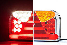 Ліхтар задній Fristom FT-170 P NT LED SPKCOF BAJONET 5PIN правий 5 функцій, фото 6
