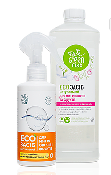 Екозасіб натуральне для миття овочів і фруктів 200 мл