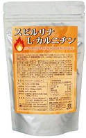 ALGAE Японская спирулина с L-карнитином для нормализации веса и сжигания жира, 1200 шт