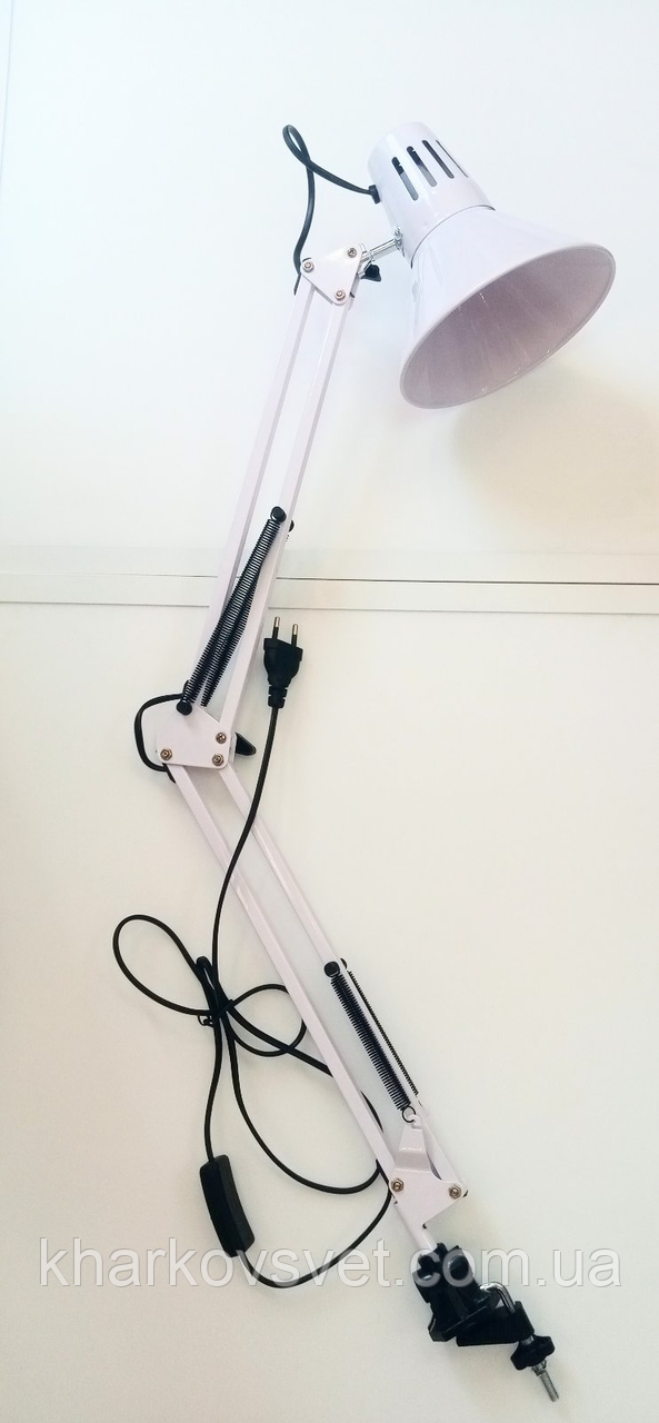 Настольная Лампа Lemanso на Струбцине 60W E27 Белая LMN093 — Купить ...