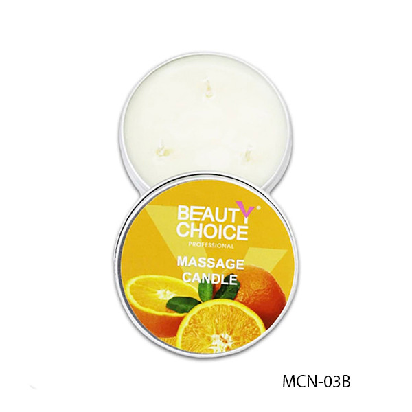 Масажна свічка для рук (манікюру) Beauty Choice апельсин MCN-03В, 40 мл