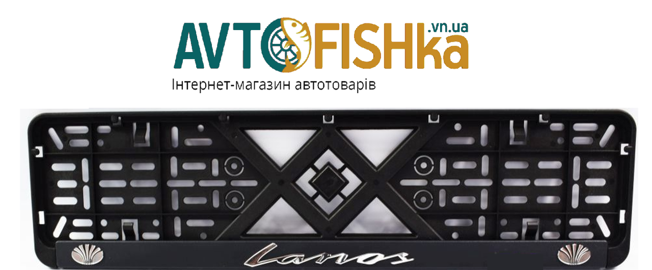 Рамка під номер хром. напис "Eurotermix" Lanos