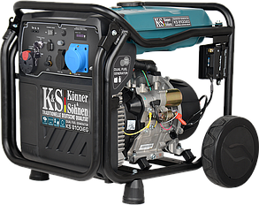 Генератор інверторний газ-бензин Konner&Sohnen KS 8100iE G (8 кВт)